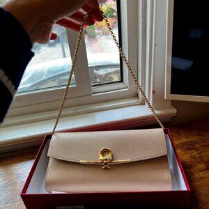 Salvatore Ferragamo Gancini Mini Bag - Beige